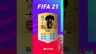 Bukayo Saka - FIFA Evolution (FIFA 20 - FIFA 23)