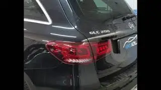 Mercedes GLC - затонировали заднее стекло пленкой Llumar ATR 65%, все боковые 50% так же  Llumar ATR