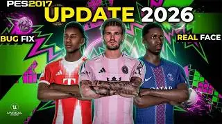 Install pes 2017 patch 2026  T99 v20 | Facepack | tatoo packs