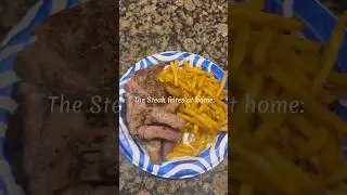 How to make steak frites with au poruvie sauce