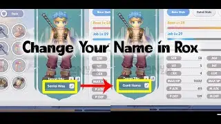 Change your name in rox | Ragnarok X Next Generation
