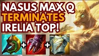 Never Lose Again Vs Irelia Toplane As Nasus - (Nasus Vs Irelia) - League Of Legends