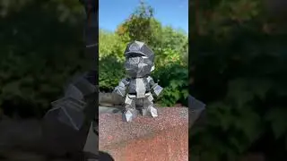 Transforming into METAL MARIO #mario #3dprinting #supermario #supermario64