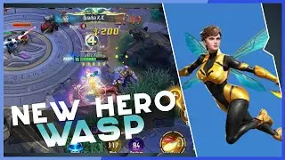 How To Play The New Hero Wasp | Marvel Super War