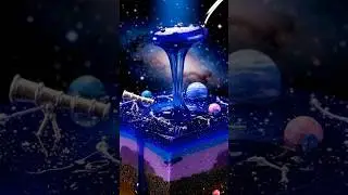 Glaxy them fantasy cake ASMR video #ytshorts