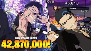 PARASOL BRUNO SOLOS GUILD QUEST! BRUNO VS MELEE HOLLOW GUILD QUEST! Bleach: Brave Souls!