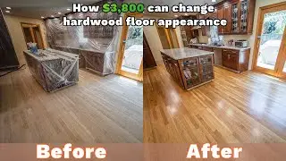 Renovation project. Bona Woodline Oil based polyurethane Satin on white oak hardwood floor.