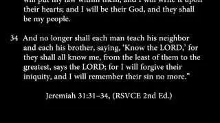 Jeremiah 31:31-34