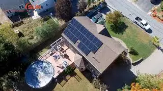 Drone Video of a SunPower Solar Installation