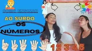 Educação para todos: Como ensinar os números ao aluno surdos? E venha treinar os números