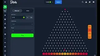 Stake&Bake - Stake.us Plinko - 5Cent Challenge #1 