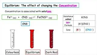 Equilibrium 2: Effect of adding a catalyst and changing concentration