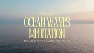 1 Minute Meditation | Blue Therapy Ocean Waves Meditation