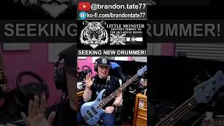 SEEKING NEW DRUMMER for Little Monster - Royal Blood tribute! #shorts #royalblood #denver #colorado