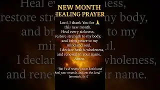 New Month Healing Prayer 🕊️🙏 | Jeremiah 30:17 | Monthly Blessings
