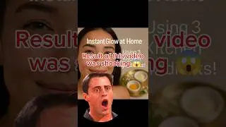 Shocking Glow Up Using Just 3 Kitchen Ingredients! ✨ Completely Raw Video (No Filter)