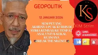 [ZRA] 12 JANUARI 2026 Petang: Akhirnya puak Kurdis Syiria kembali ketempat asal utk kekal keamanan