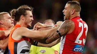 Phil Davis shuts down Lance Franklin (Elimination Final 2018)
