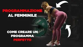 Programmazione allenamento al Femminile