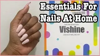 EVERYTHING YOU NEED TO DO YOUR NAILS AT HOME | GEL NAIL KIT | BEGINNER FRIENDLY
