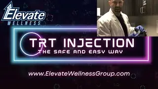 Testosterone (TRT) Injection Demonstration by Gil of Elevate Wellness Group
