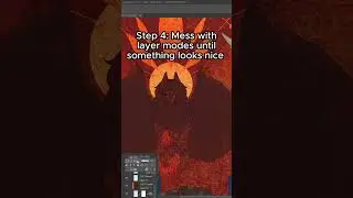 👀 Start adding texture to your art with this one tip #artprocess #arttutorial #illustration