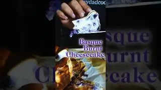 Lemon Blueberry Basque Cheesecake: Burnt but Perfect! 🍋 You have to try it!