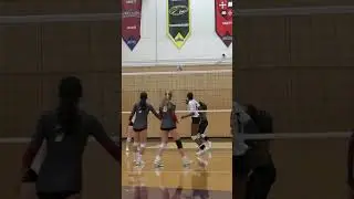 Von Dohlen for the kill #volleyball #d3vb #HeronPride