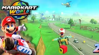 Wii Toad's Factory/Peach Stadium Intermission - Mario Kart World
