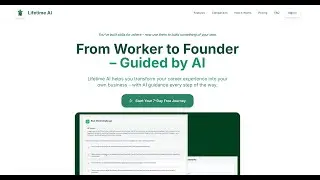 AI-powered platform helping professionals become founders 🚀