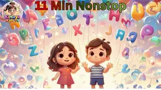 😀 ABC Song | Nursery Rhymes and Baby Songs from Kimaya kids Tv 😁