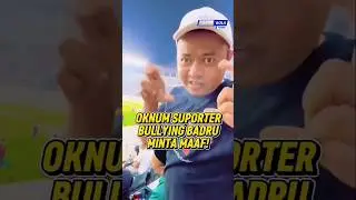Oknum Bullying Badru Minta Maaf! #beritabola #badru #persebaya #persib #shorts