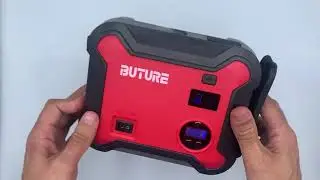 BuTure Arrancador de Coches con Compresor de Aire, IMPRESCINDIBLE EN EL COCHE