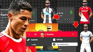 KARRIERE VON RONALDO BEENDEN UM DIE SEINES REGENS ZU SPIELEN !!! 😳📈 FIFA 21 Karriere Simulation