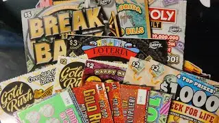 $33 Lottery Budget! Florida Scratch-Off Mix for Fun & Entertainment
