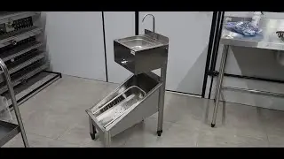Instru&ccedil;&otilde;es de instala&ccedil;&atilde;o do Lavador de Botas Inox Conjugado com Lavador de M&atilde;os - Modelo 08