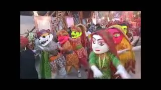 Puppet Mask Dance Surajkund Mela 2024 Faridabad | Saratchandra Singh I