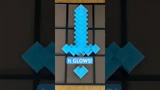 Making Cool Minecraft Sword  #3dprinting #minecraft #shorts #satisfying #trending