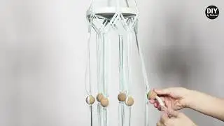 PIPOOS | Houten plank in macram&eacute; hanger