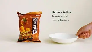 Haitai x Calbee Japanese Takoyaki Ball Snack | Snack Corner - Episode 3 - 4K
