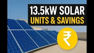 13.5kW On-Grid Solar System | Yearly Units & Savings in Pakistan Explained!