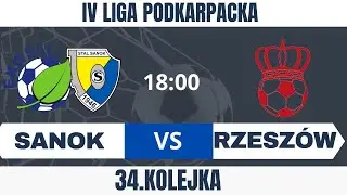 STAL SANOK - KORONA RZESZÓW   IV LIGA PODKARPACKA