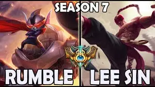 Afreeca Marin RUMBLE JUNGLE vs LEE SIN Ranked Challenger Korea