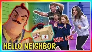СОСЕДНИЙ СТОЛ НАША ВЕНТИЛЯТОРНАЯ ПОЧТА! | HELLO NEIGHBOR REAL LIFE | Мы - Дэвисы
