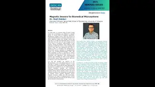 INESC MN 2021 Seminar Series - Magnetic Sensors for Biomedical Microsystems - Dr Hadi Heidari