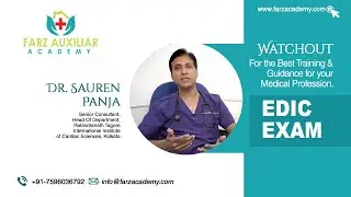 EDIC Exam Preparation | Expert Guide by Dr. Dr  Sauren Panja | Farz Academy