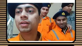 Day 7 in cmet, aj sabhi log boiler suit pehn ke ground pr muster hue #sealife#vlog #merchantnavy