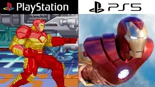 EVOLUTION OF IRON MAN GAMES FROM PS1 TO PS4