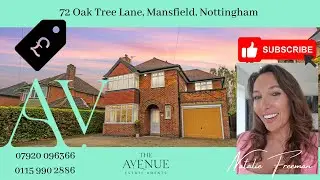 Gorgeous three bedroom detached home for sale with the most amazing garden in Nottingham!
