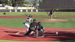 Thousand Oaks High School Varsity Baseball - Caden Stillwell - Single to Left Field - 3-22-2022